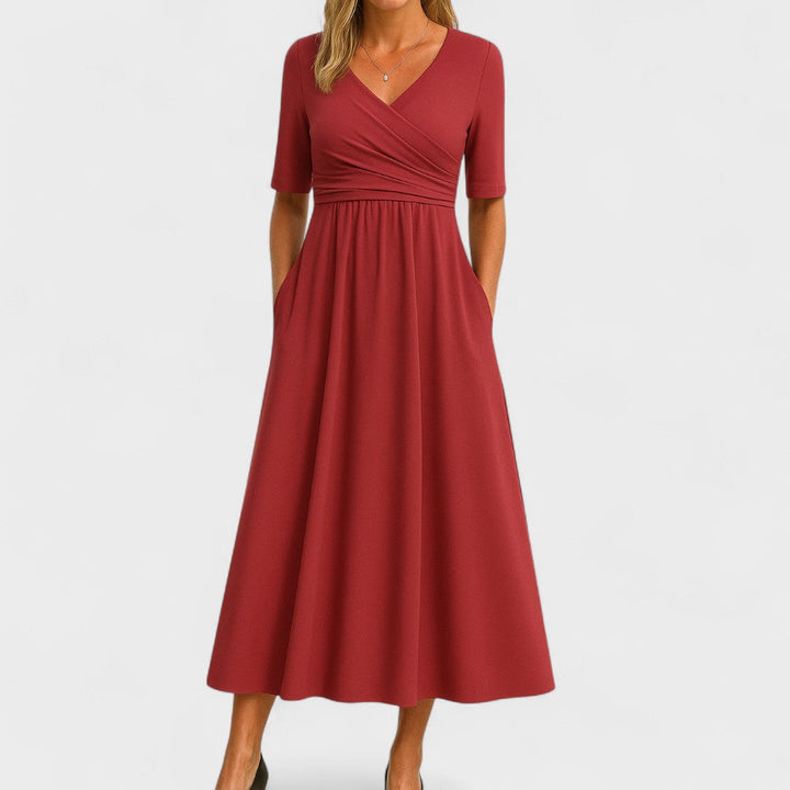 Pauline | Elegant Midi Dress