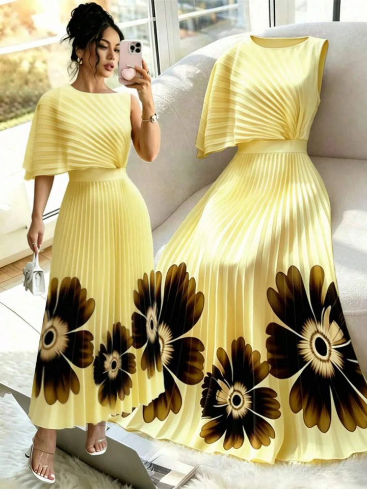 Wendy | Pleated Midi Dress