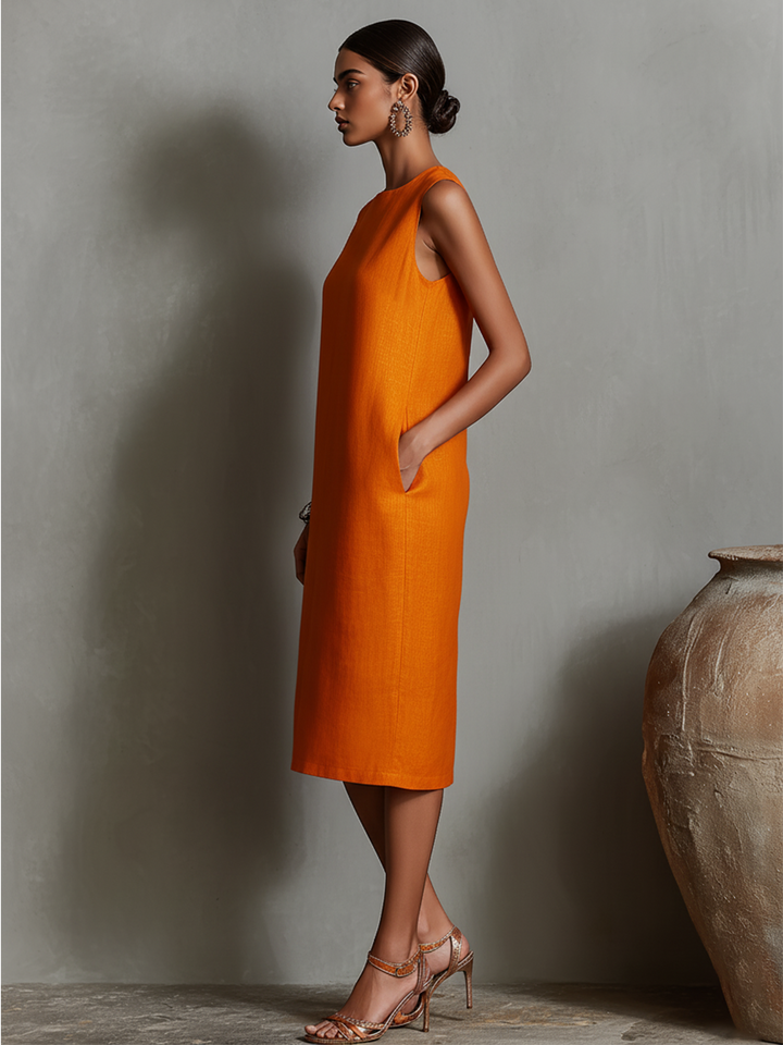 Beatrice | Midi Dress with Pockets
