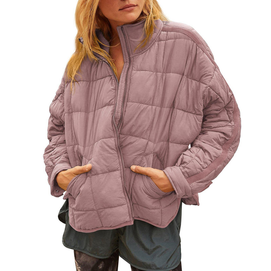 GEMMA™ – Lightweight Compact Zip Puffer Jacket