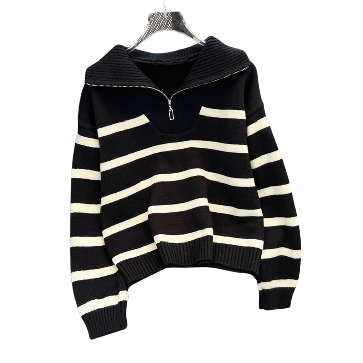 SUSAN™ – Casual Long Sleeve Collared Jumper