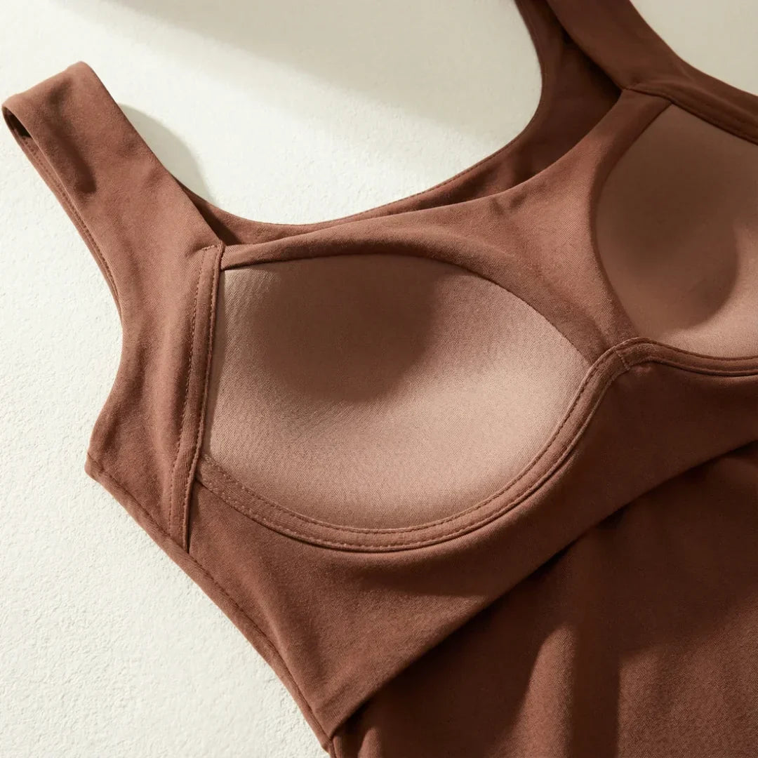 Patricia | Built In Comfort Bra Tank Top