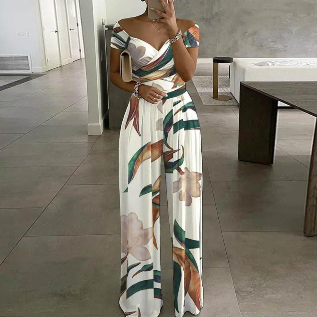 EPIFANY™ – Chic Summer Wide-Leg Jumpsuit