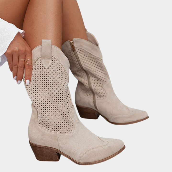 Marjorie | Cowboy Style Orthopaedic Boots