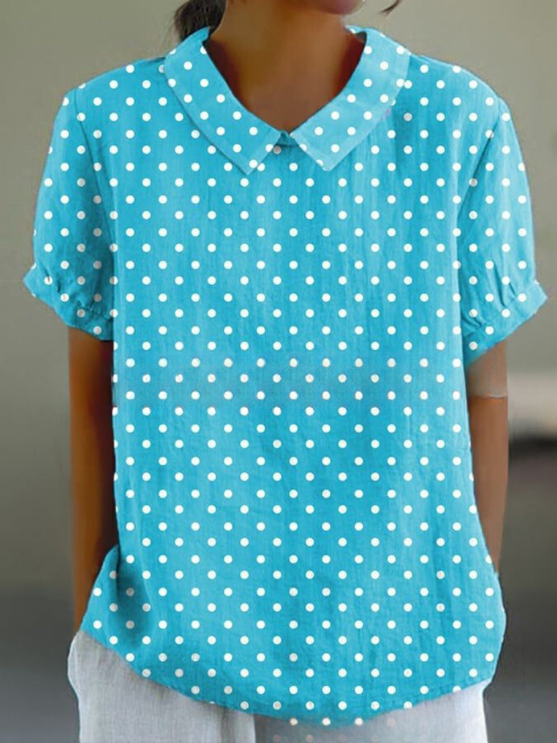 MARLENE™ – Vintage Print Shirt