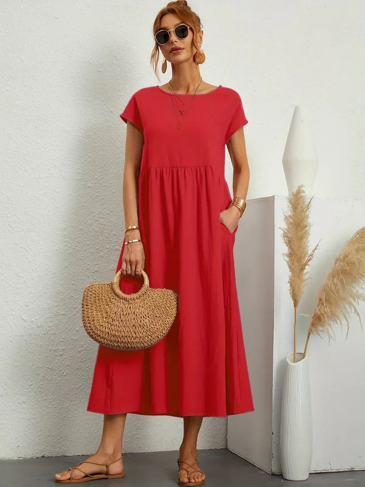 Vera | Flowing Midi Dress