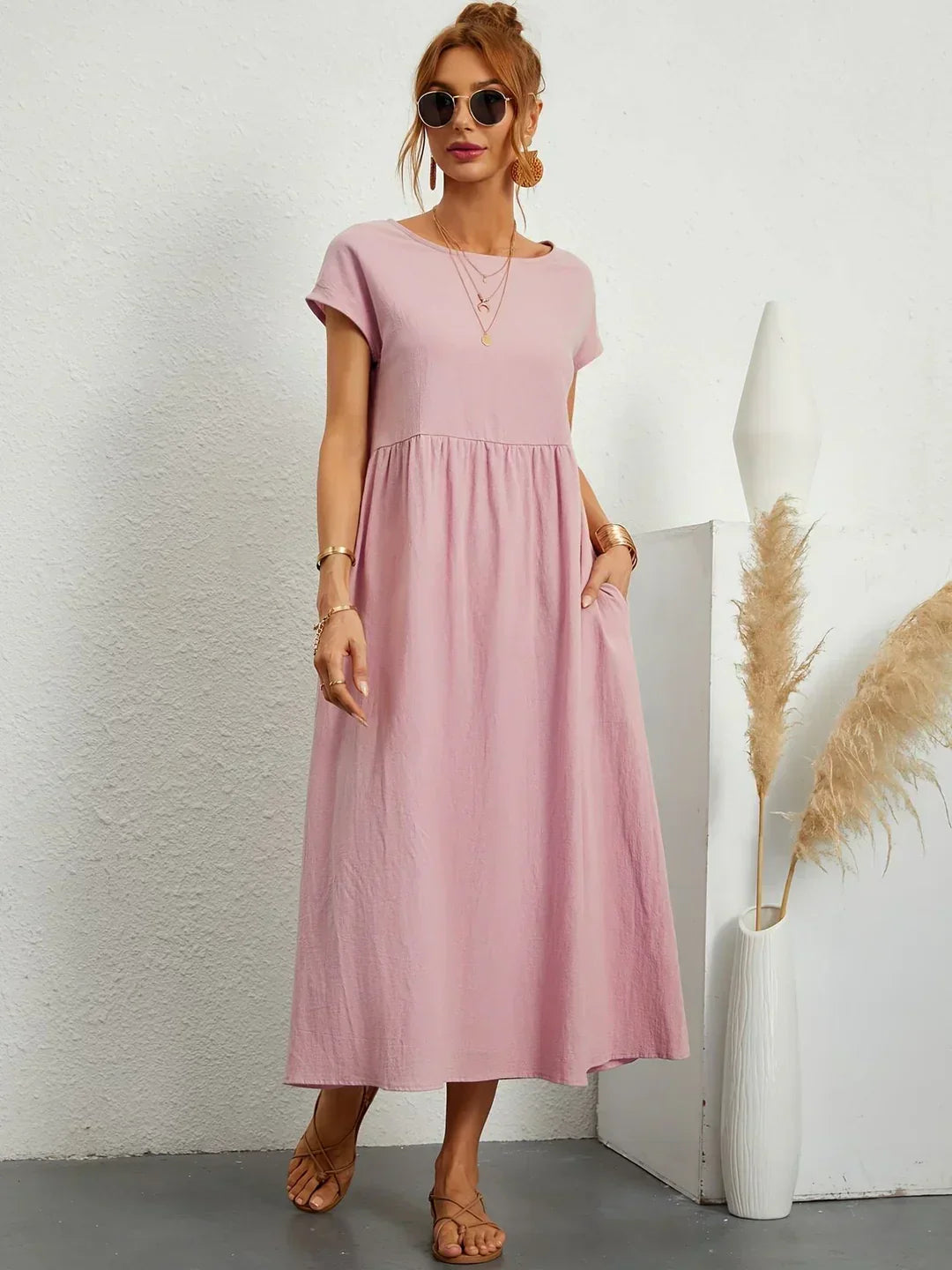 Vera | Flowing Midi Dress
