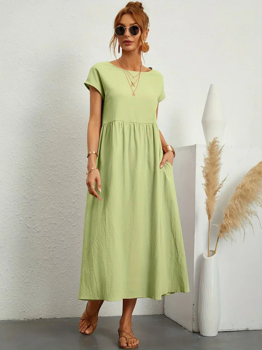 Vera | Flowing Midi Dress