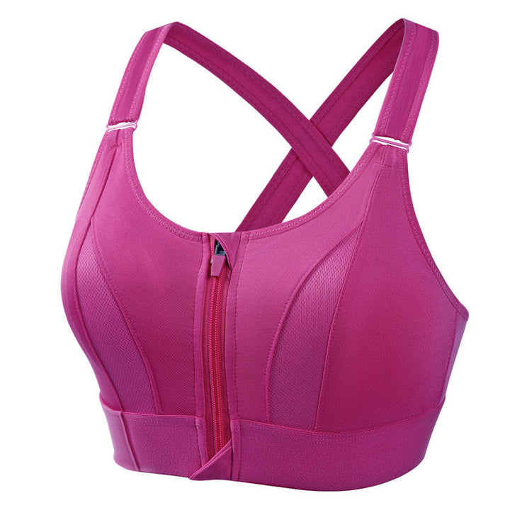 Margaret | Zip Front Sports Bra