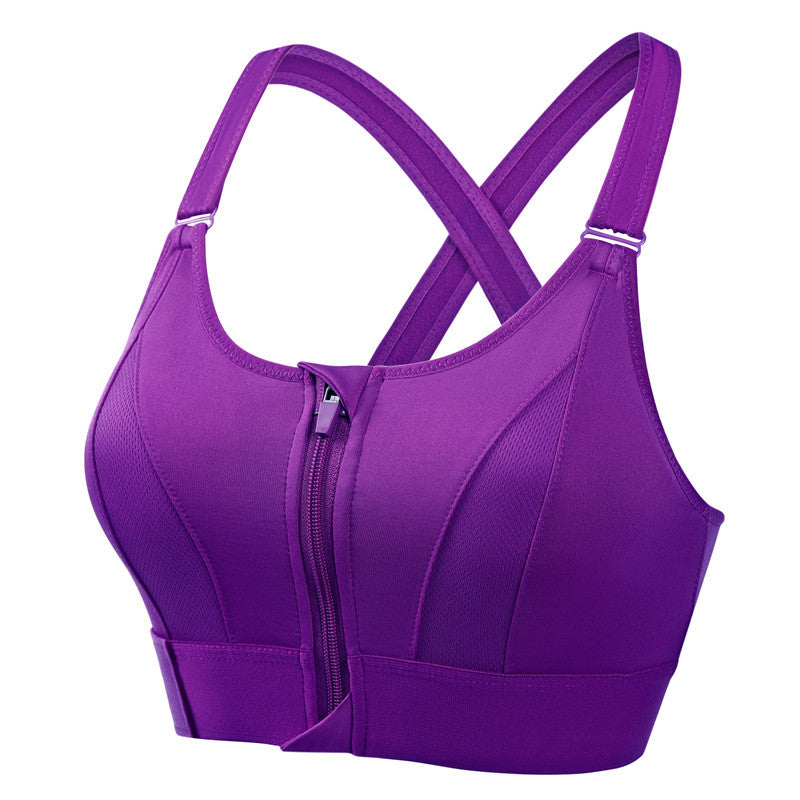 Margaret | Zip Front Sports Bra