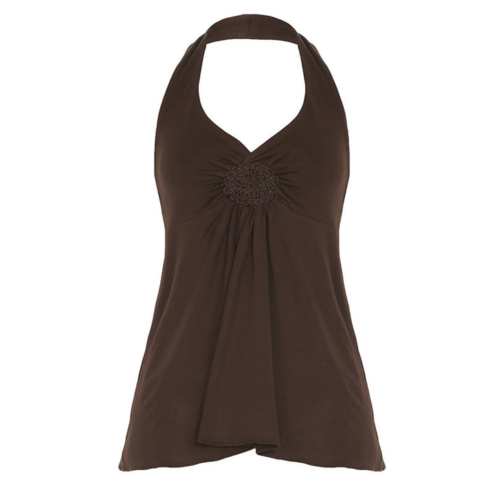ELSATI™ – Casual Basic Halter Tank Top