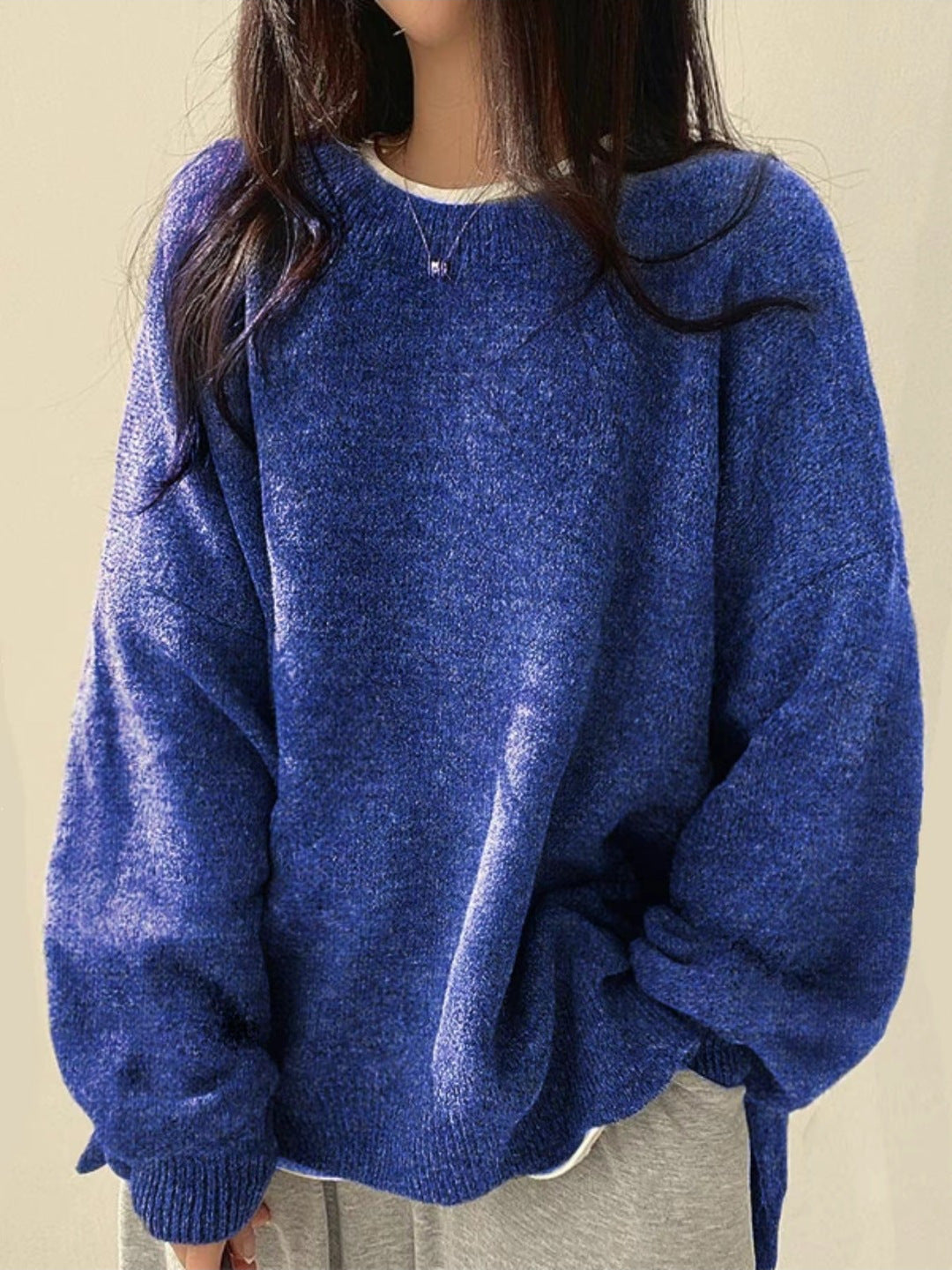 BILOG™ - Casual Long Sleeve Round Neck Sweater
