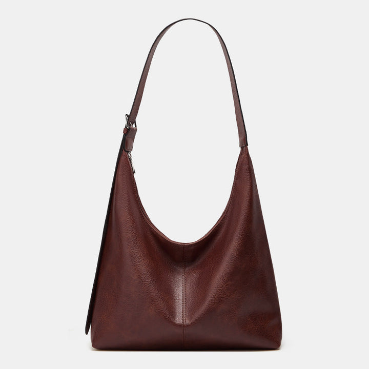 DESIREE™ - Women’s Solid Color PU Leather Shoulder Bag Versatile Daily Shopping & Work Bag