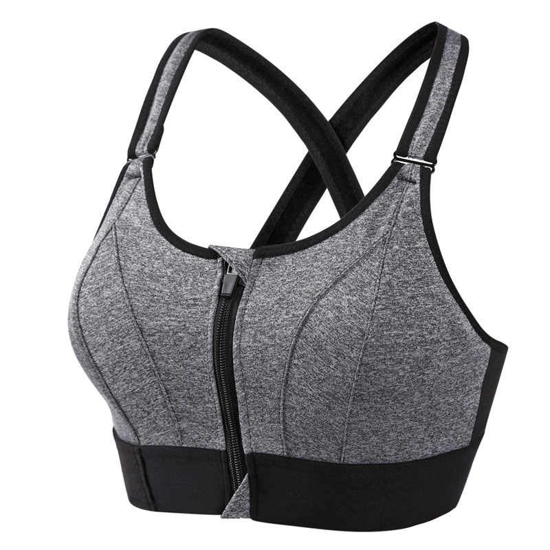 Margaret | Zip Front Sports Bra