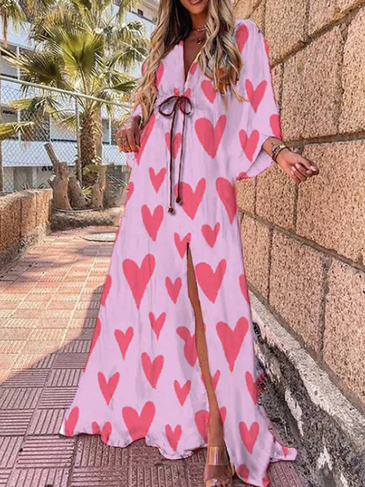 Yvonne | Kaftan Holiday Dress
