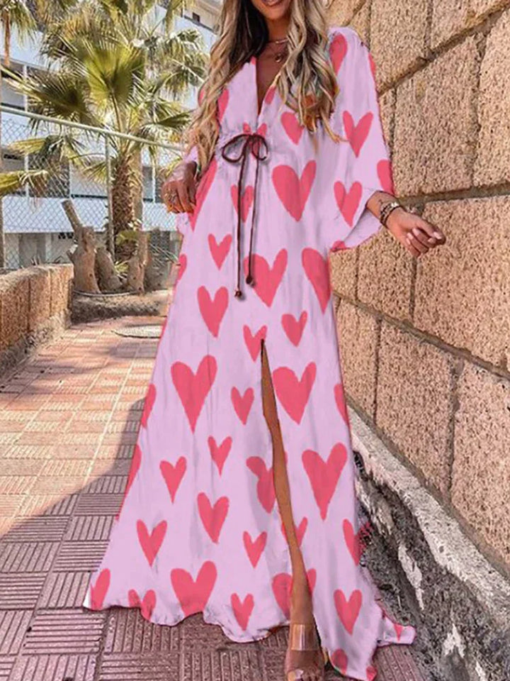 Yvonne | Kaftan Holiday Dress