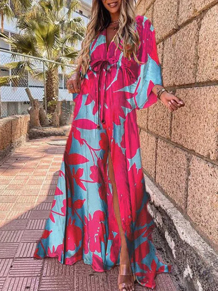 Yvonne | Kaftan Holiday Dress