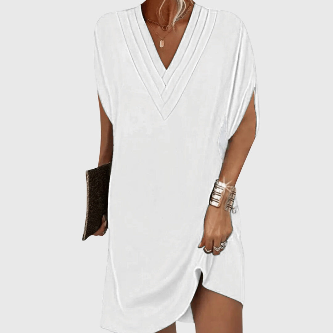 Fiona | Elegant Tummy Hiding Dress