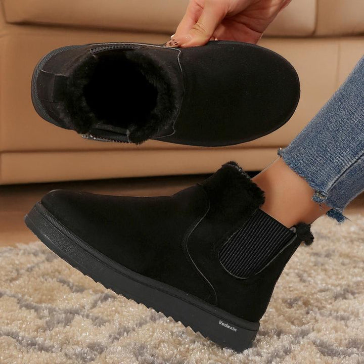 AVELINA™ - Women's Thick-Soled Winter Snow Boots Casual Ankle Boots