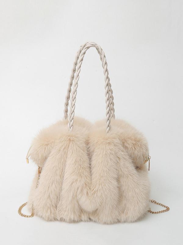 CHARLOTTE™ - Versatile Plush Velvet Shoulder Tote Bag
