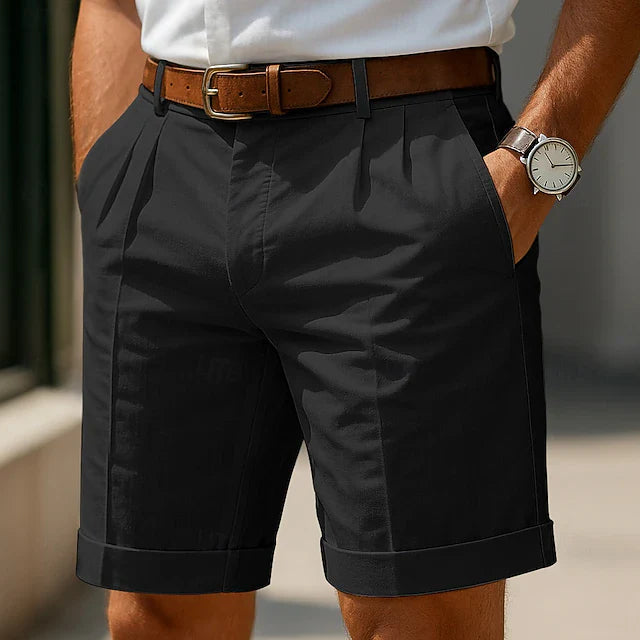 Robert | Pleated Summer Chino Shorts