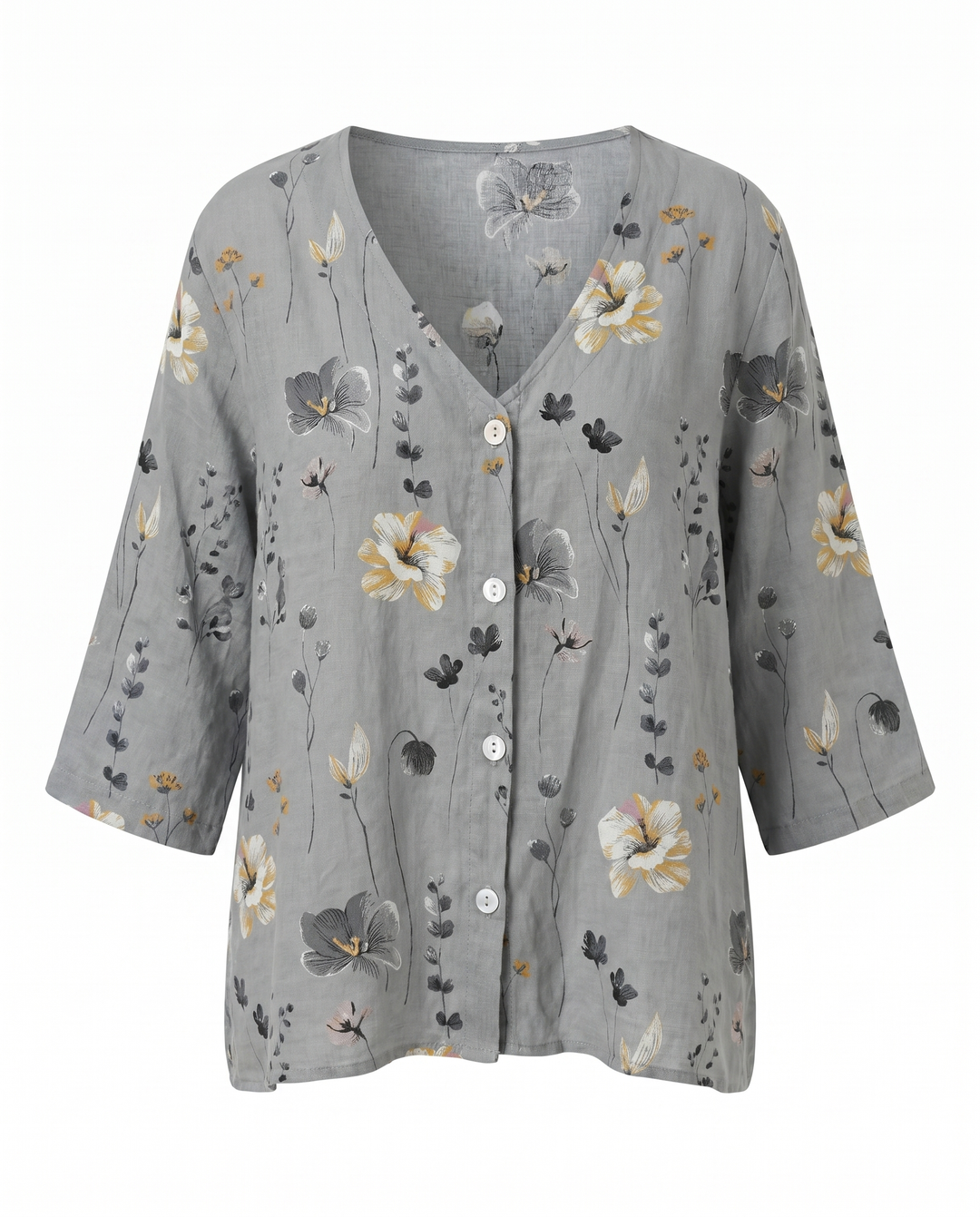 Hilary | Three-Quarter Sleeve Blouse