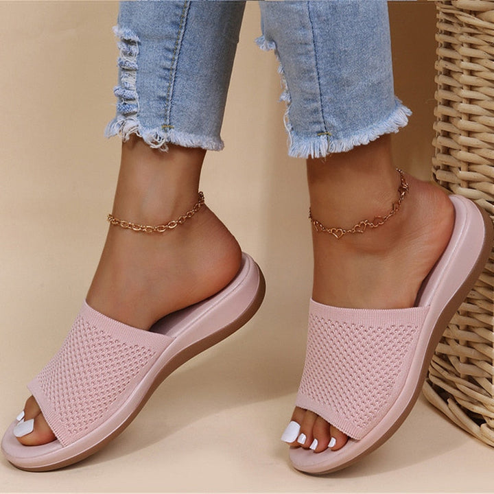 Thomasina | Breathable Orthopaedic Summer Sliders